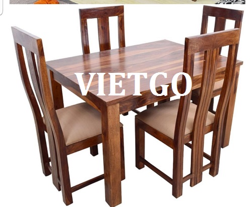 MS - Cơ hội giao thương - Cơ hội xuất khẩu Bộ bàn ăn sang thị trường Hà Lan