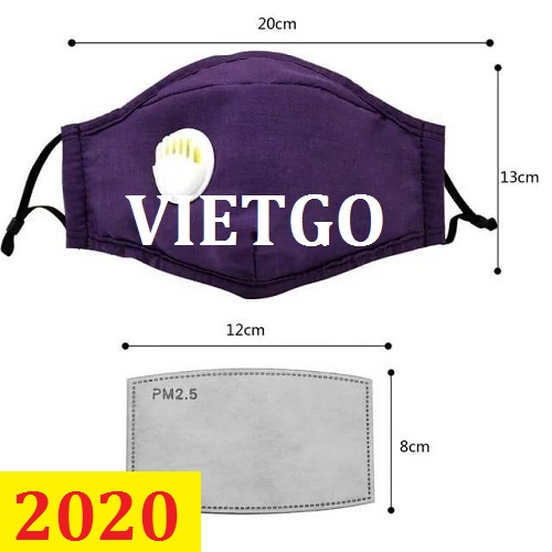 Cơ Hội Giao Thương – Cơ Hội Xuất Khẩu Khẩu Trang Có Van Lọc Sang Thị Trường Anh.
