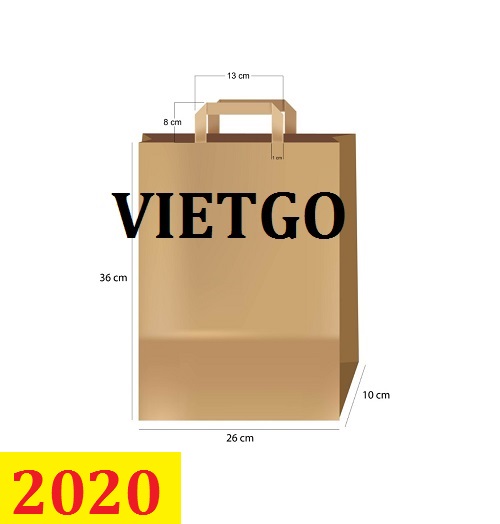 Cơ hội giao thương: Đơn hàng thường xuyên - Cơ hội xuất khẩu Túi giấy sang thị trường Indonesia