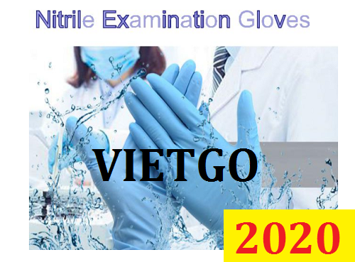Cơ hội giao thương Đặc biệt –  Đơn hàng thường xuyên – Doanh nghiệp tại Vương Quốc Anh đang cần tìm gấp nguồn cung ứng cho mặt hàng găng tay y tế.