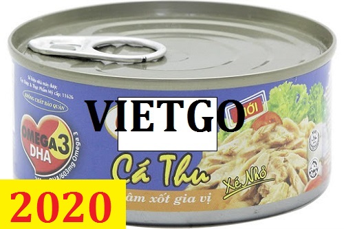 Cơ hội giao thương – Đơn hàng Thường xuyên -Cơ hội xuất khẩu Cá Thu đóng hộp sang thị trường Ghana