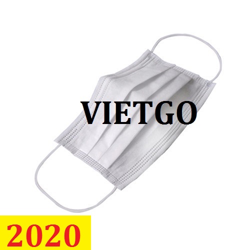 Cơ hội giao thương: Đơn hàng thường xuyên: Cơ hội xuất khẩu Khẩu trang dùng 1 lần sang thị trường Hoa Kỳ