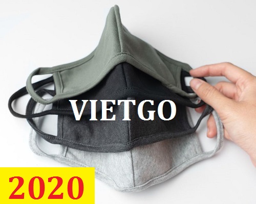 Cơ hội giao thương – Đơn hàng thường xuyên – Cơ hội xuất khẩu khẩu trang vải sang thị trường Anh