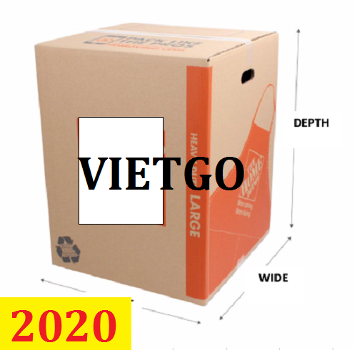 Cơ hội giao thương – Đơn hàng thường xuyên - Cơ hội xuất khẩu Thùng carton sang Hoa Kỳ