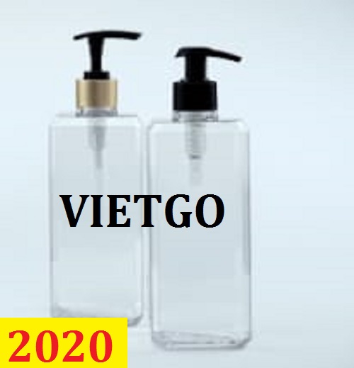 Cơ hội giao thương – Đơn hàng Cả Năm -Cơ hội xuất khẩu Chai Nhựa có vòi phun sang thị trường Mỹ