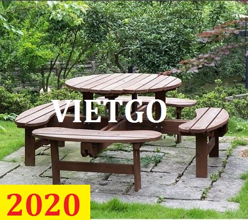 Cơ Hội Giao Thương - Đơn Hàng Thường Xuyên – Cơ Hội Xuất Khẩu Bộ bàn ghế ngoài trời  Sang Thị Trường Ấn Độ