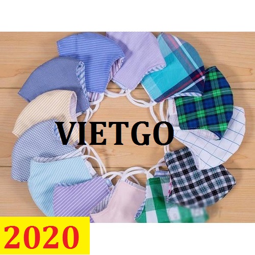 Cơ hội giao thương – Đơn hàng Thường xuyên - Cơ hội xuất khẩu Khẩu Trang Vải sang thị trường Philippine