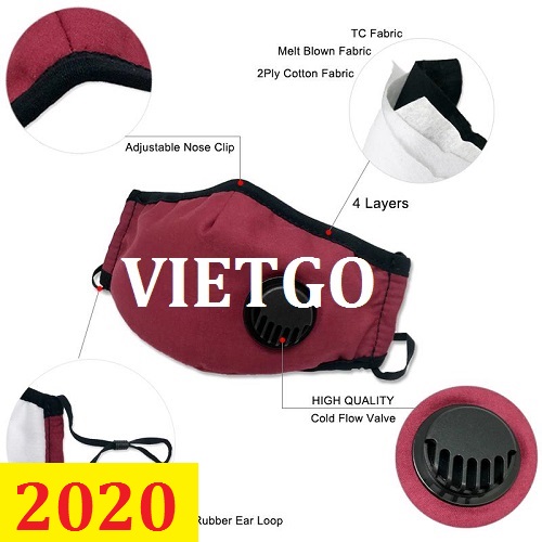 Cơ hội giao thương – Đơn hàng Thường xuyên - Cơ hội xuất khẩu Khẩu Trang Vải sang thị trường Myanmar