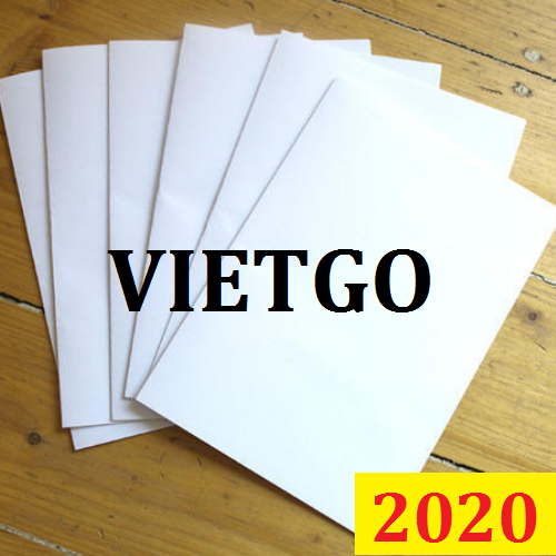 (Gấp) Cơ Hội Giao Thương Đặc Biệt - Đơn Hàng Thường Xuyên – Cơ Hội Xuất Khẩu Giấy A4 Sang Thị Trường Ấn Độ.