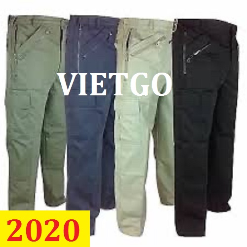 Cơ hội giao thương -  Đơn hàng thường xuyên - Cơ hội xuất khẩu Quần Jeans nam đến thị trường Ghana