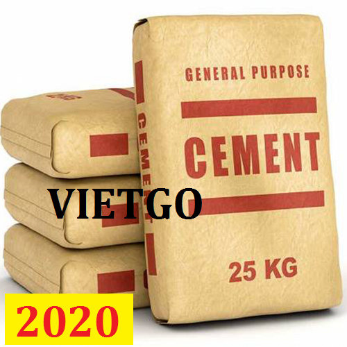 Cơ hội giao thương – Đơn hàng cả năm – Cơ hội xuất khẩu Xi măng cho vị khách hàng người Anh