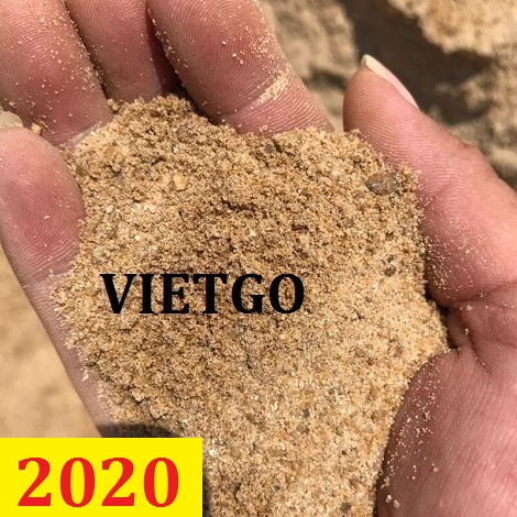 Cơ hội giao thương – Đơn hàng cả năm – Cơ hội xuất khẩu Cát sông cho vị khách hàng người Ấn Độ
