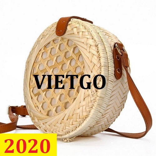 Cơ hội giao thương – Đơn hàng cả năm – Cơ hội xuất khẩu Túi xách thời trang bằng mây tre sang thị trường Ấn Độ