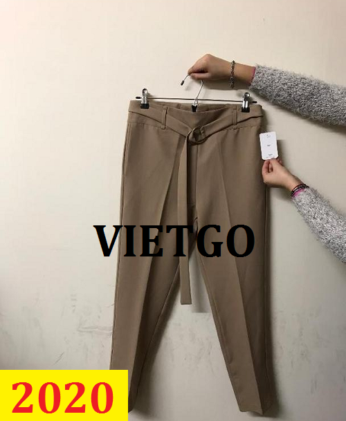 Cơ hội giao thương – Đơn hàng thường xuyên - Cơ hội cung cấp quần Âu nữ cho một doanh nghiệp tại Dubai