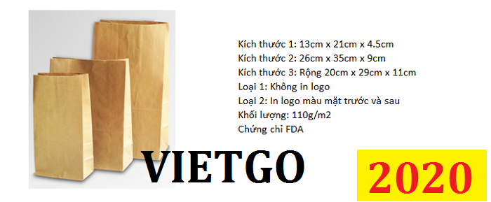 Cơ hội giao thương đặc biệt – Đơn hàng thường xuyên - Cơ hội xuất khẩu Túi giấy sang Hoa Kỳ