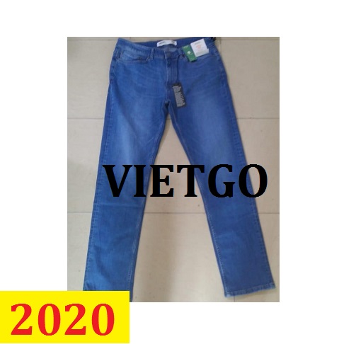Cơ hội giao thương – Đơn hàng thường xuyên - Cơ hội cung cấp quần Jeans cho một doanh nghiệp tại Dubai