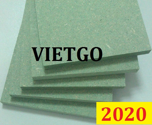 Cơ hội giao thương đặc biệt – Đơn hàng thường xuyên - Cơ hội xuất khẩu ván HMR (ván MDF chống ẩm) sang Ấn Độ