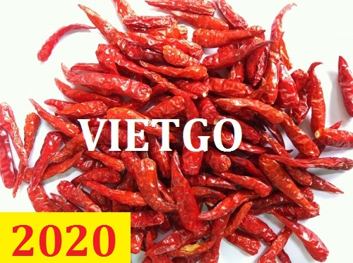 Cơ hội giao thương – Đơn hàng Thường Xuyên - Cơ hội xuất khẩu Ớt Khô sang thị trường Ấn Độ