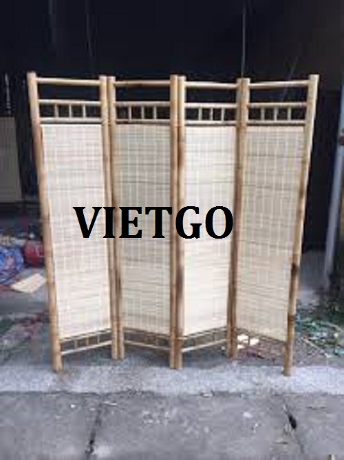 Cơ hội giao thương – Cơ hội xuất khẩu Tấm bình phong tre sang thị trường Trung Quốc