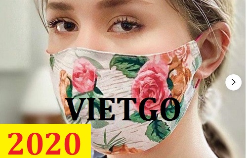 Cơ hội giao thương – Đơn hàng Thường Xuyên - Cơ hội xuất khẩu Khẩu Trang Vải Kháng Khuẩn sang thị trường Mỹ