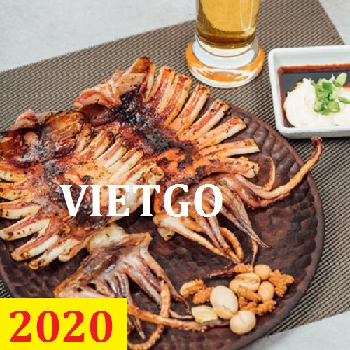 Cơ hội giao thương – Đơn hàng cả năm – Cơ hội xuất khẩu Mực một nắng sang thị trường Hàn Quốc