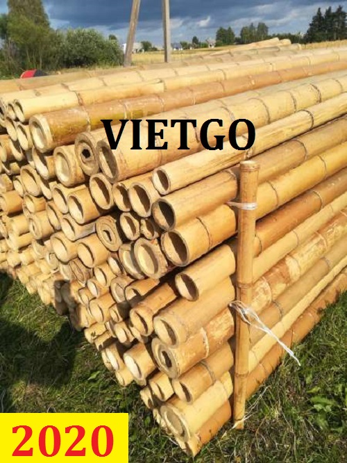 Vị khách hàng người Balan đang cần tìm gấp nhà cung cấp gậy tre để hợp tác lâu dài.