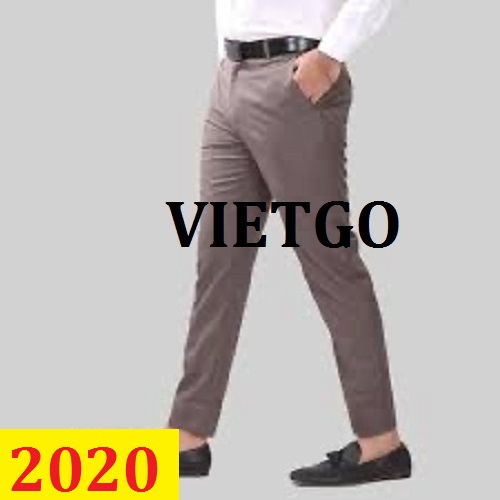 Cơ hội giao thương -  Đơn hàng thường xuyên - Cơ hội xuất khẩu Quần Âu nam đến thị trường Bangladesh