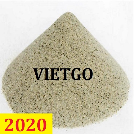 Cơ hội giao thương – Đơn hàng Cả Năm - Cơ hội xuất khẩu Cát Silica đến từ vị khách hàng người Hàn Quốc