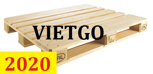Cơ hội giao thương – Đơn hàng thường xuyên - Cơ hội xuất khẩu Pallet epal sang thị trường Pakistan