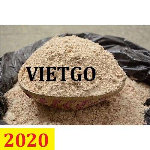 Cơ hội giao thương – Đơn hàng cả năm – Vị khách hàng Ấn Độ cần nhập khẩu Bột làm hương