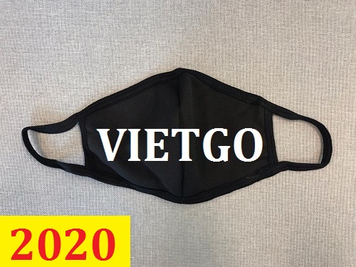 ( GẤP ) Cơ hội giao thương – Đơn hàng Thường Xuyên - Cơ hội xuất khẩu Khẩu Trang Vải Cao Cấp sang thị trường Mỹ