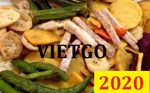 Cơ hội giao thương – Đơn hàng Đặc biệt Thường xuyên - Cơ hội xuất khẩu Trái cây sấy sang thị trường Pakistan.