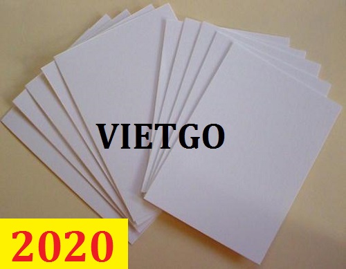 Cơ hội giao thương – Đơn hàng thường xuyên - Cơ hội xuất khẩu Giấy A4 sang thị trường Ấn Độ