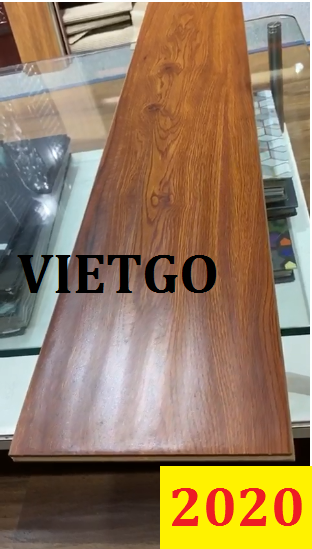 Cơ hội giao thương ĐẶC BIỆT – Đơn hàng thường xuyên - Cơ hội xuất khẩu ván sàn HDF laminate cho một vị khách hàng VIP đến từ Ấn Độ