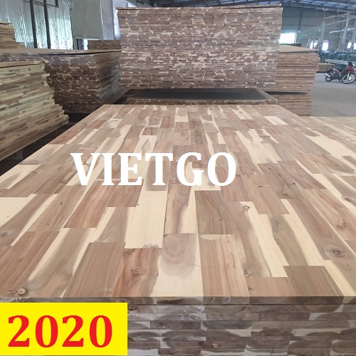 (Cập nhật đơn hàng) Cơ Hội Giao Thương - Đơn Hàng Thường Xuyên – Cơ Hội Xuất Khẩu Gỗ Ghép Thanh Keo Sang Thị Trường Ấn Độ.