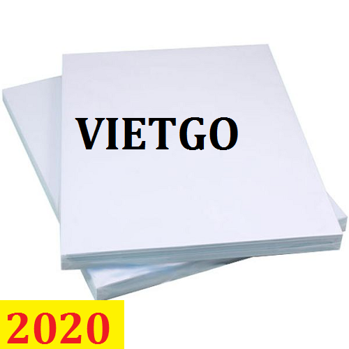 (Gấp) Cơ Hội Giao Thương - Đơn Hàng Thường Xuyên – Cơ Hội Xuất Khẩu Giấy A4 Sang Thị Trường Ấn Độ.