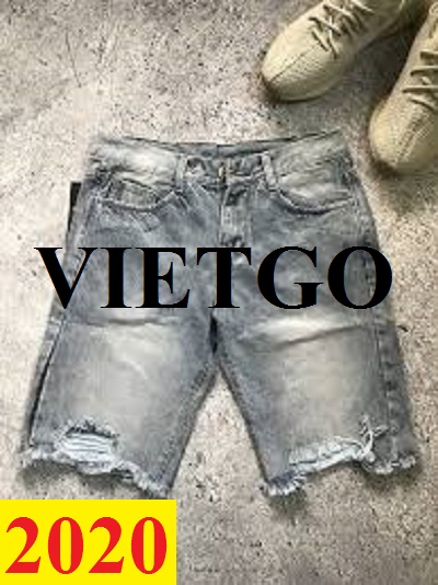 Cơ hội giao thương – Đơn hàng thường xuyên - Cơ hội cung cấp quần short Jean đến thị trường Ấn Độ