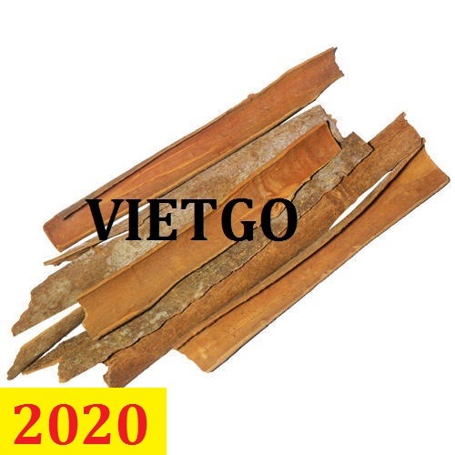 Cơ hội giao thương – Đơn hàng thường xuyên - Cơ hội cung cấp Quế chẻ cho một doanh nghiệp tại Dubai