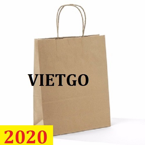 (Gấp) Cơ Hội Giao Thương - Đơn Hàng Thường Xuyên – Cơ Hội Xuất Khẩu Túi Giấy Sang Thị Trường Hungary.