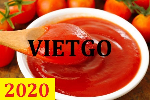 Cơ hội giao thương - Đơn hàng thường xuyên - Cơ hội xuất khẩu Sốt cà chua sang thị trường Mozambique