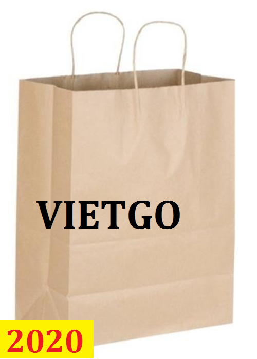 Cơ Hội Giao Thương - Đơn Hàng Thường Xuyên – Cơ Hội Xuất Khẩu Túi Giấy Kraft Sang Thị Trường Venezuela.