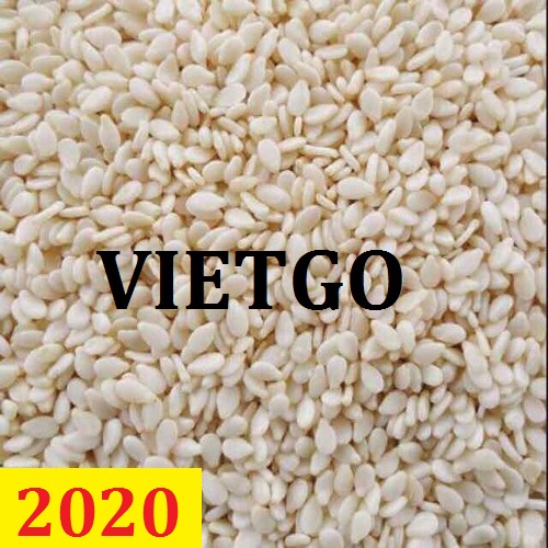 Cơ hội giao thương – Đơn hàng thường xuyên - Cơ hội xuất khẩu Vừng trắng sang thị trường Madagascar.
