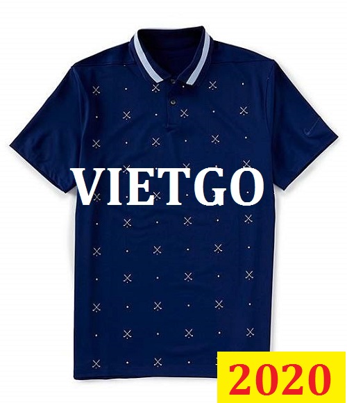 Cơ hội giao thương Đặc Biệt -  Đơn hàng thường xuyên - Cơ hội xuất khẩu Áo Polo shirt  đến thị trường Nigeria