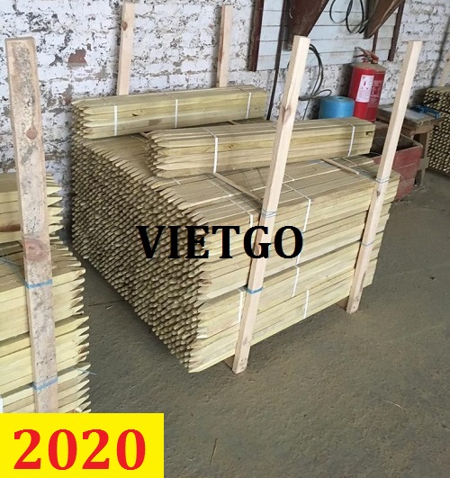 Cơ hội giao thương  – Đơn hàng cả năm - Cơ hội xuất khẩu Cọc gỗ keo đến từ vị khách hàng người Ba Lan