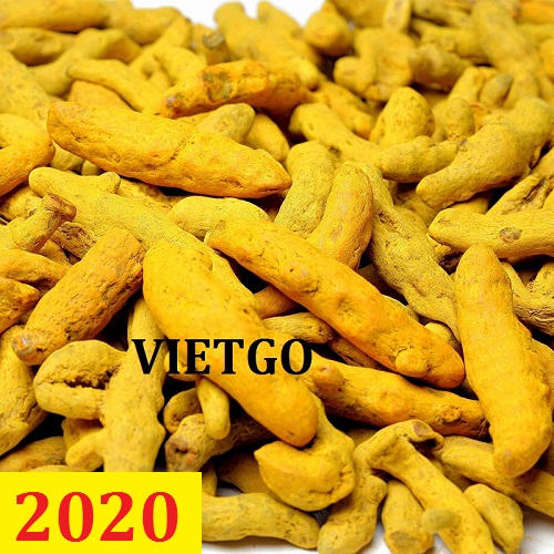Cơ hội giao thương  - Đơn Hàng Thường Xuyên -  Cơ hội xuất khẩu Nghệ Khô sang thị trường Trung Quốc