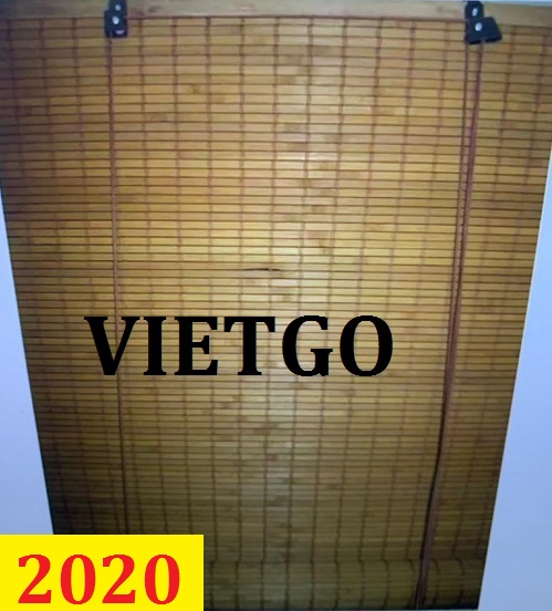 Cơ hội giao thương – Đơn hàng Thường xuyên - Cơ hội xuất khẩu Rèm tre đến từ vị khách hàng người Pháp
