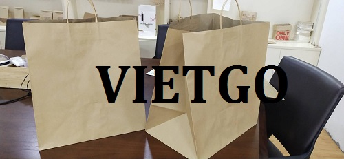 Cơ Hội Giao Thương - Đơn Hàng Thường Xuyên – Cơ Hội Xuất Khẩu Túi Giấy Kraft Sang Thị Trường Mỹ.