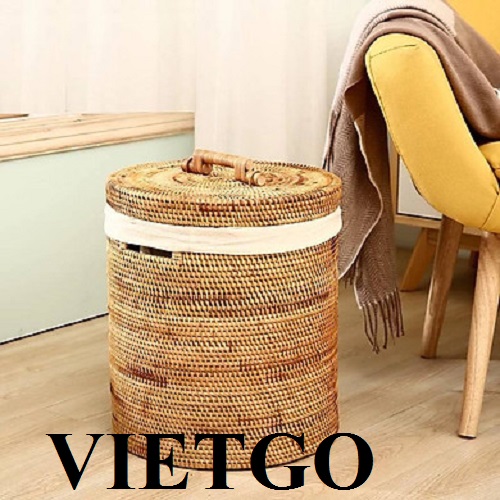 Cơ hội giao thương – Cơ hội xuất khẩu Giỏ đựng đồ giặt mây tre đến từ vị khách hàng người Ai Cập