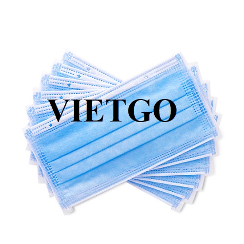 Cơ hội giao thương – Đơn hàng thường xuyên - Cơ hội cung cấp sản phẩm khẩu trang y tế cho một doanh nghiệp tại Trung Quốc