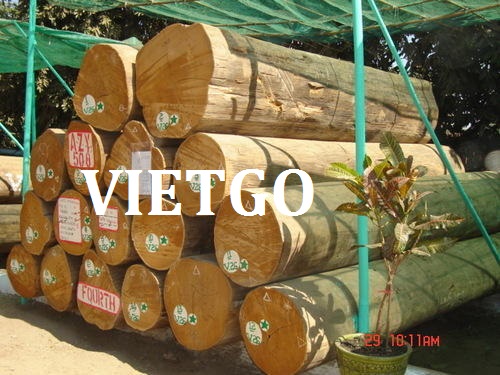 Cơ hội giao thương – Đơn hàng hàng tháng - Cơ hội xuất khẩu Gỗ teak tròn sang Ấn Độ